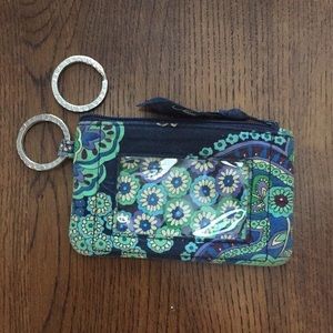 Vera Bradley Coin Purse in Blue Rhapsody (Retired)